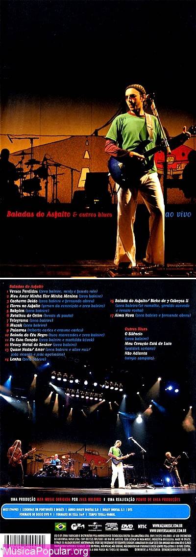 Baladas do Asfalto e Outros Blues - Ao Vivo - ZECA BALEIRO