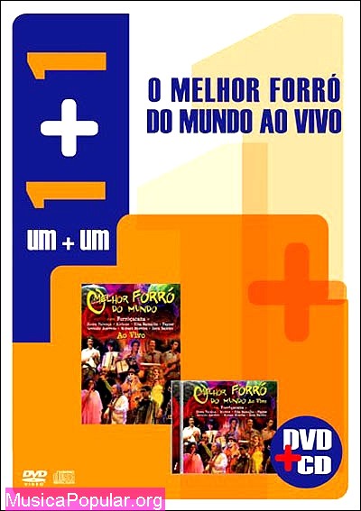 O Melhor Forr do Mundo Ao Vivo (DVD + CD) - FORRACANA